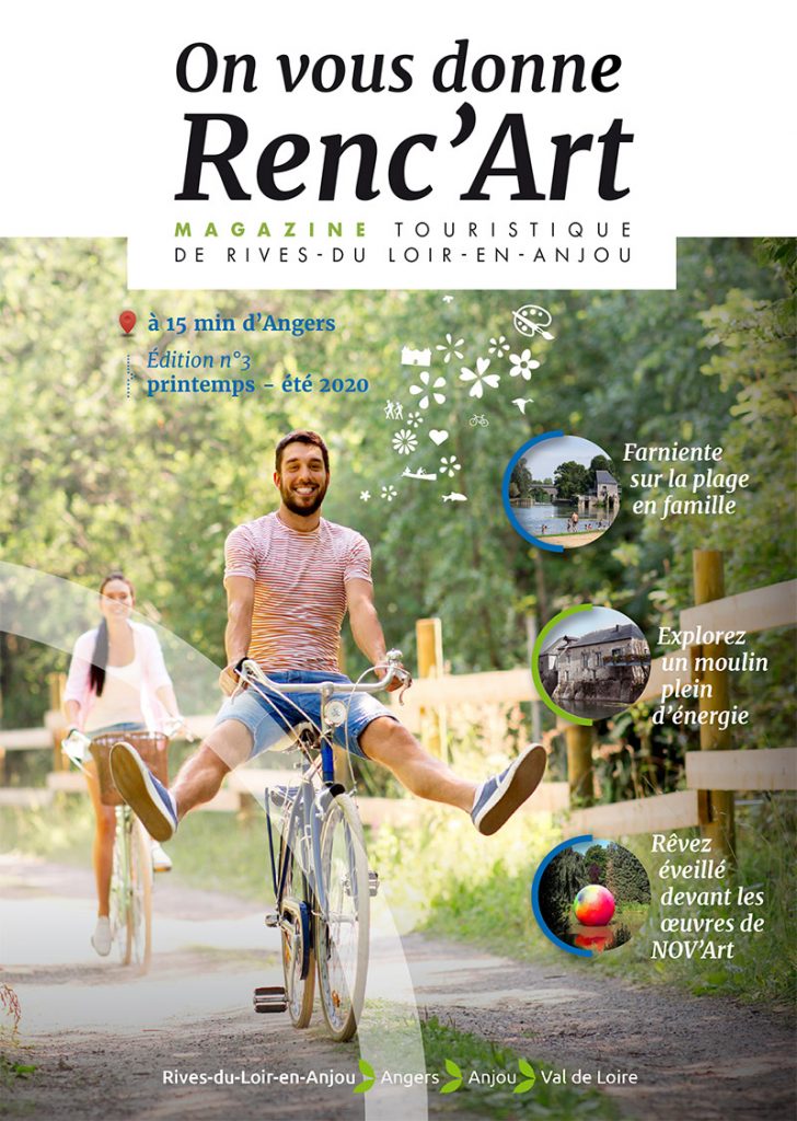 Le Nouveau Magazine Touristique De Rives du Loir en Anjou Est En Ligne 