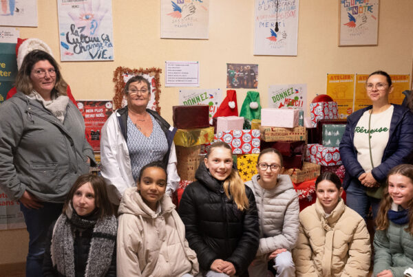 distribution boite bonheur secours populaire 17