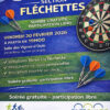 Affiche Lancement Flechettes A3 QR