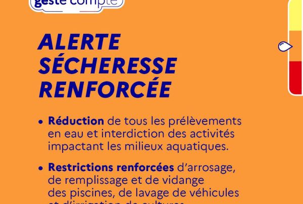 alerte renforcee secheresse